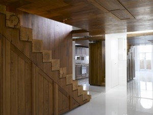 Překvapivý nábytek v Londýnském bytě