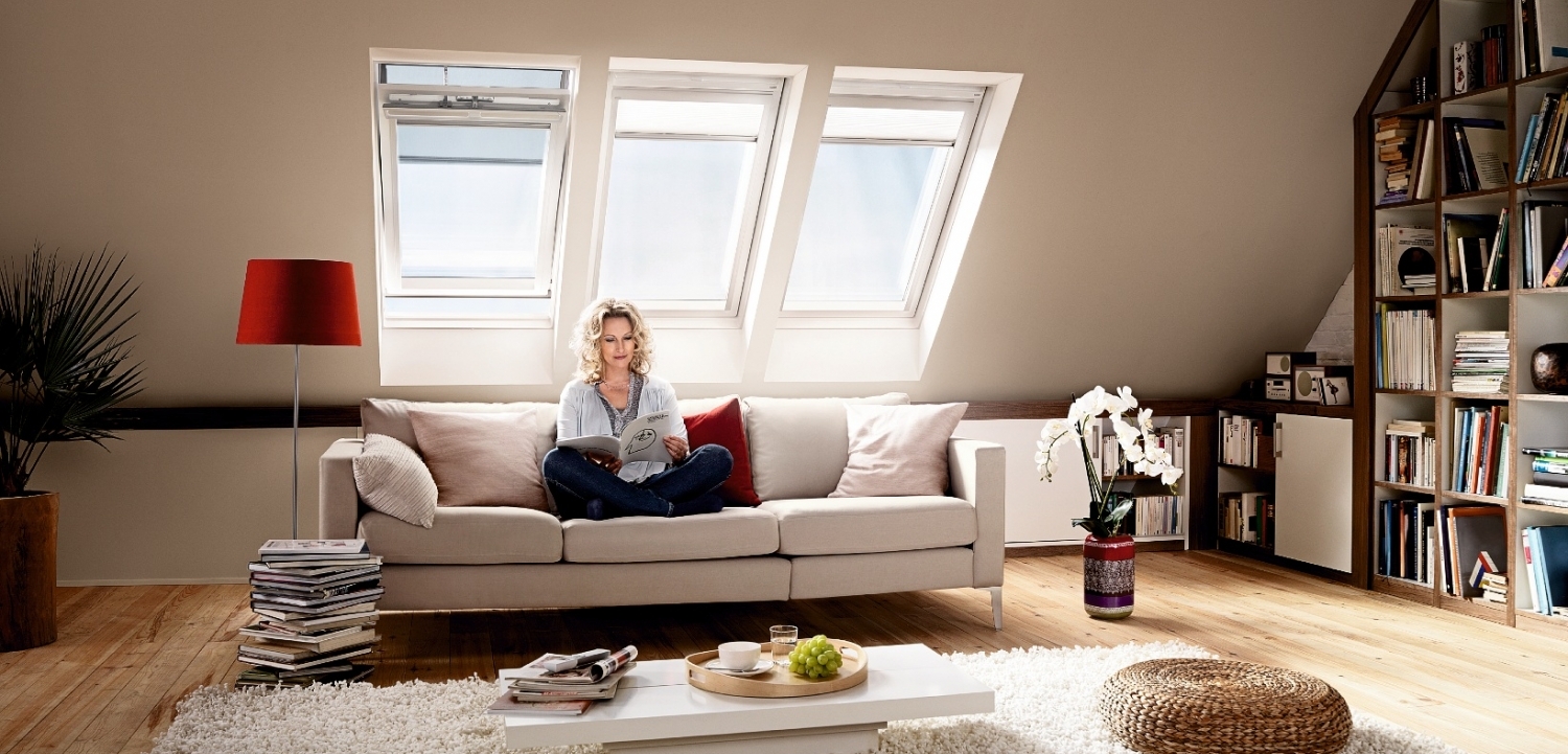 Střešní okna v létě i zimě